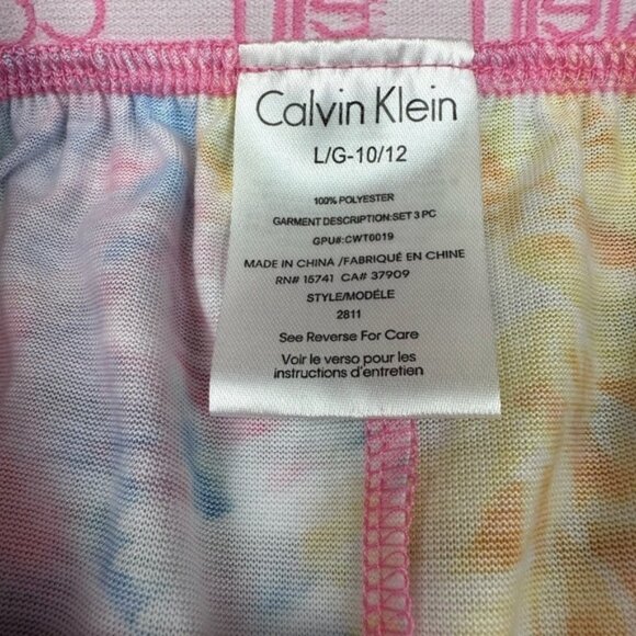 Calvin Klein Tie Dye Sleep Set Size L - Picture 2 of 5